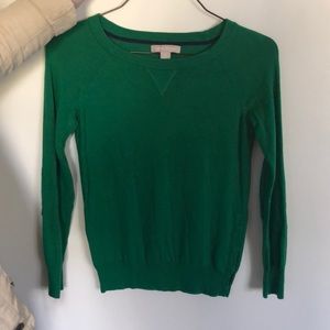 Size XS Banana Republic Kelly green sweater